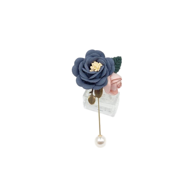 Korean style one-line brooch
