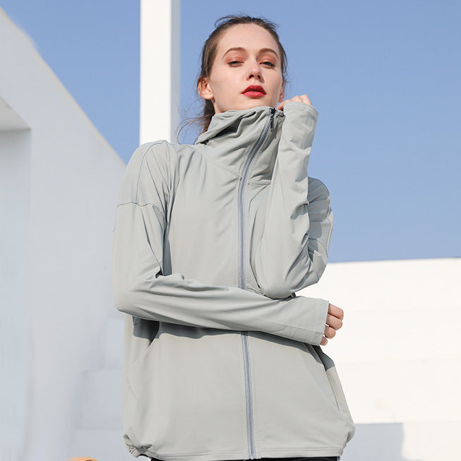 Ultra-Light Cooling Sun Jacket – Breathable Summer Cover-Up for Women