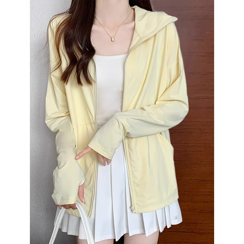 Ultra-Light Cooling Sun Jacket – Breathable Summer Cover-Up for Women