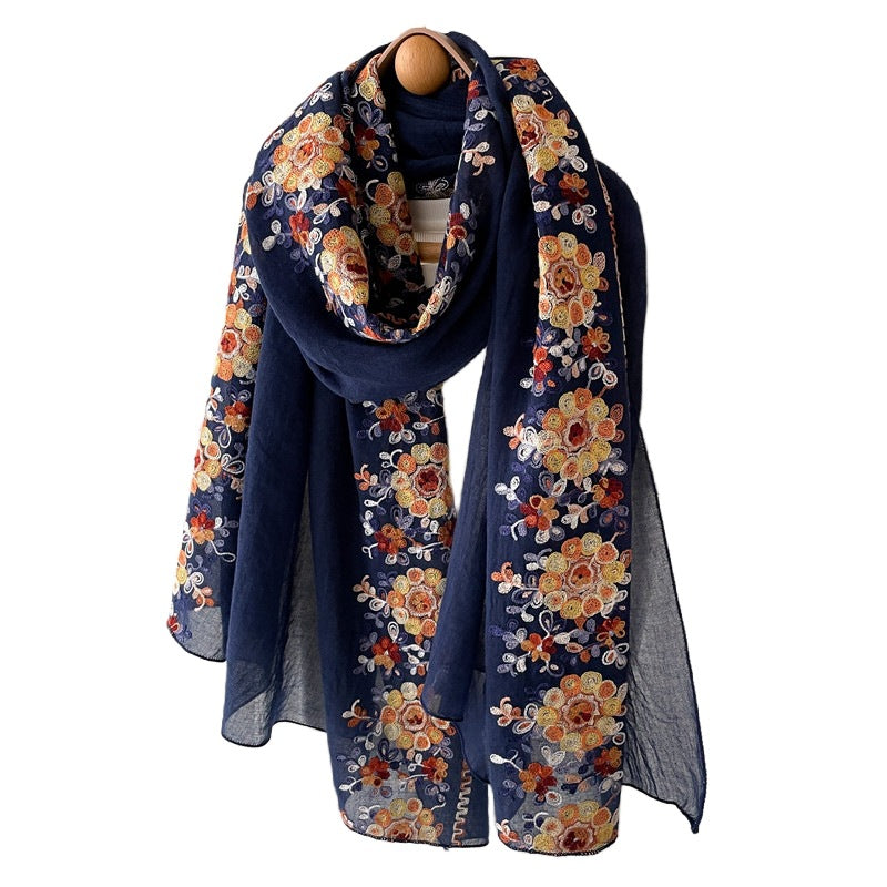 Luxury Silk Beach Wrap - Mulberry Silk Sun Shield for Summer