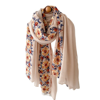 Luxury Silk Beach Wrap - Mulberry Silk Sun Shield for Summer
