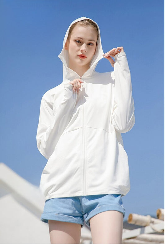 Ultra-Light Cooling Sun Jacket – Breathable Summer Cover-Up for Women