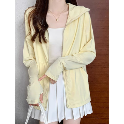 Ultra-Light Cooling Sun Jacket – Breathable Summer Cover-Up for Women