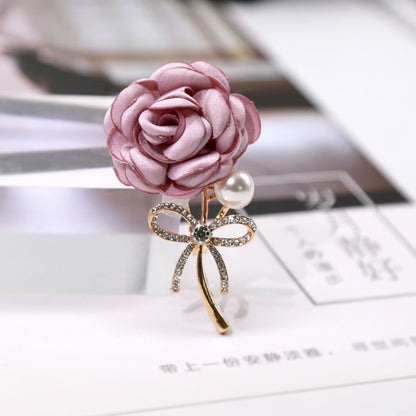 Bowknot ladylike brooch